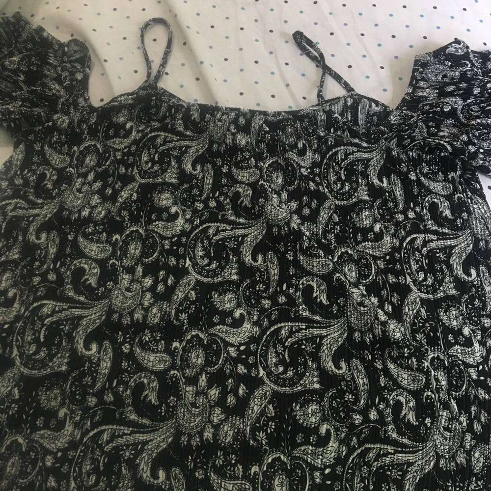 Cold shoulder blouse